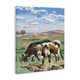 thumbnail image 4 of Stupell Industries Grazing Cattle Landscape Animals Painting Wrapped Canvas Art Print Wall Art, 16 x 20, 4 of 8