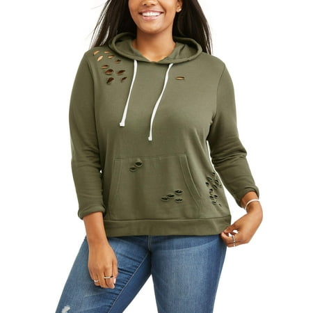 No Comment Junior Plus Destructed Pullov