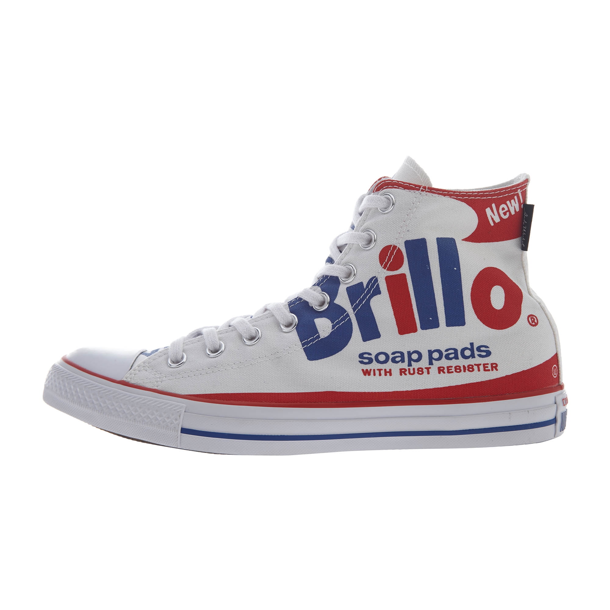 Converse Chuck Tailor All Star Hi Unisex Style 153838f WHITE RED