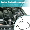 thumbnail image 3 of Unique Bargains Engine Coolant Radiator Overflow Hose for Mercedes-Benz GL450 GL550 GL63 GLS550 GLS63 ML550 1665001091, 3 of 6
