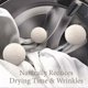 thumbnail image 3 of 6PCS Wool Laundry Balls Reusable Natural Fabric Softener Wool Dryer for Speeding Up Dry Time, 3 of 4