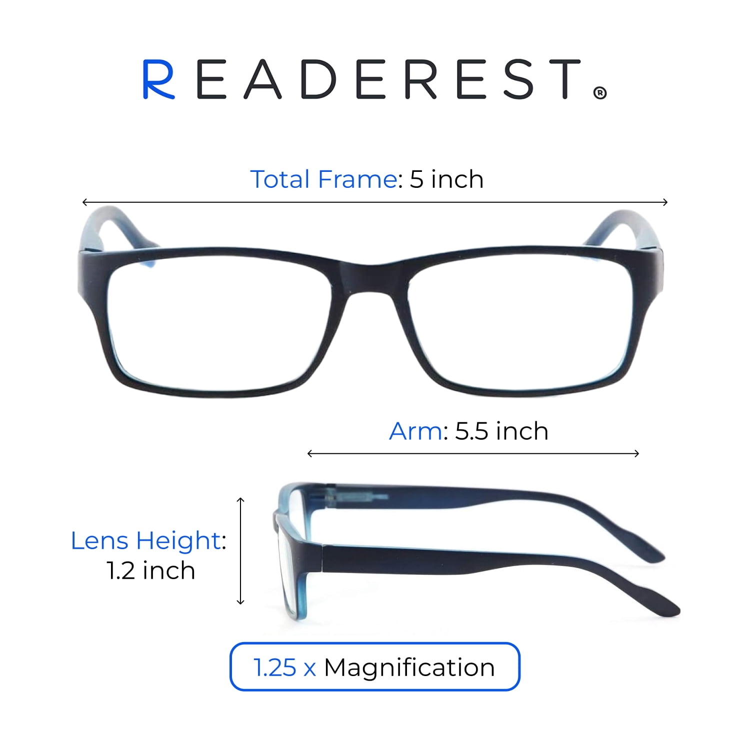 Readerest Blue Light Blocking Reading Glasses Computer Glasses Fashionable