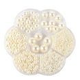 thumbnail image 1 of yingyy 1150piece Easy To Thread Round Beads DIY Beads For Making Wide Application cream-coloured 1Set, 1 of 6