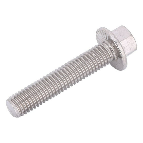 Flange Screw Flanged Head Screw Thread Size: M8 Integrated Flange For Office Appliance Ship Assembly Communication Equipment Machinery Industry