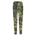 thumbnail image 5 of Audhol Camo Leggings Women's Autumn and Winter Camouflage Leggings Artistic Printed Soft Stretchy Pants for Women Yoga Pants Women Army Green L, 5 of 5