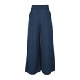 thumbnail image 4 of Women's Fall Fashion Casual Wide Leg Pants With Pockets Long Pants, 4 of 8