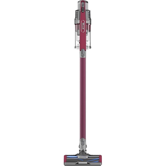 Shark IZ362H Anti-Allergen Cordless Lightweight Stick Vacuum with Self-Cleaning Brushroll, PowerFins, Removable Handheld, Crevice, Upholstery, Anti-Allergen, Pet Multi-Tool, Flex, 40 min runtime, Red