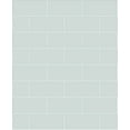 thumbnail image 1 of KItchen & Bath Essentials by Brewster 2766-23751 Parkway Light Blue Subway Tile Wallpaper, 1 of 3