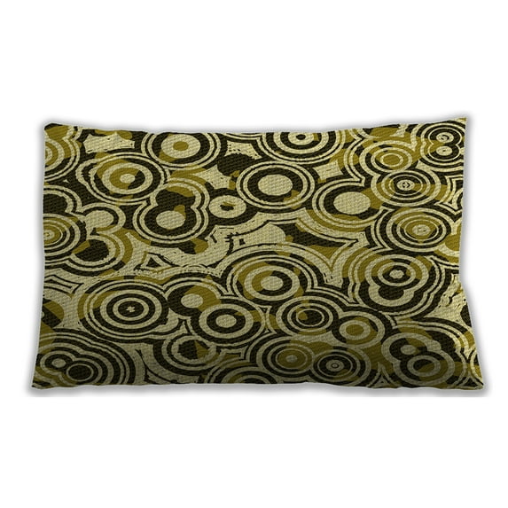 Ahgly Company Indoor Rectangular Contemporary Lumbar Throw Pillow, 13 inch by 19 inch
