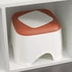 thumbnail image 5 of Fiudx Taburete de Baño Portátil para Lustrar Zapatos, Cómodo Material Abs, Elegante Color Rojo, Café y Gris, para Uso En Casa o En La Oficina, Multifuncional, Tamaño Pequeño, 18 X 12,5 Cm., 5 of 7