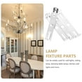 thumbnail image 6 of PBPBOX 4pcs Light Fixture Mounting Bracket Iron Ceiling Plate for Outdoor Lighting DIY Enthusiasts, 6 of 8