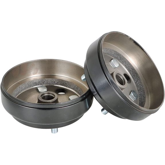 Labwork 2 Pack Golf Cart Brake Drum 30 Teeth 21807G1 41843-94 Replacement for RXV 1991 Golf Carts