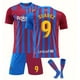 thumbnail image 1 of Nuevo 2021/2022 Camiseta de fútbol para niños 21 # F.de Jong 11 # O.dembele Camisetas de fútbol Traje Pantalones cortos / calcetines Conjunto-9 Rojo-22 BmatwkZeng Bmatwk Jersey, 1 of 2