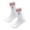Wildberry wine glass, variant on Unisex Stripe Sports Socks Embroidered Motifs Design Lightweight Comfortable Socks for Cocktail Enthusiasts Gym Tennis