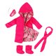 thumbnail image 1 of Tela de muñeca vintage, pijamas lindos para niña, máscara para ojos, pijamas de muñeca, características líderes en la clase, 1 of 8