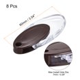 thumbnail image 2 of Uxcell Blinds Chain Handle, 8Pack 90mm Roller Shade Cord Weights for Window Parts, Coffee, 2 of 6