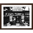 thumbnail image 2 of Art.com Roadside Stand near Birmingham, Alabama Photo by Walker Evans, Brown Frame Wall Art, 40" x 32", 2 of 5