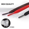 thumbnail image 3 of Cordones para zapatos deportivos, cordones para zapatos de trabajo, cordones planos para entrenador, cordones de repuesto para zapatillas, cordones para hombres y mujeres, cordones para zapatos oso de fresa Electrónica, 3 of 4