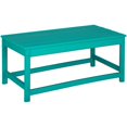 thumbnail image 3 of Paradise 3-Piece Set Outdoor Patio Adirondack Coffee Table and Square Side Table, 3 of 8