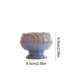 thumbnail image 2 of Pequeñas Macetas de Cerámica para Plantas Diseño de Pétalos de Gradiente Artístico, Maceta Respirable Brillante de 6.5x6.5x6.5cm para Suculentos, Lirios de Agua Y Macetas de Flores Pequeñas, 2 of 7