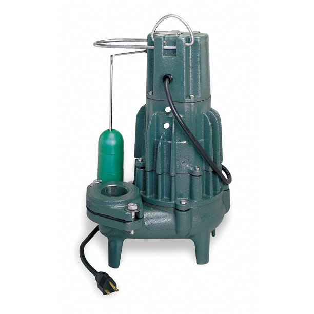 Zoeller 1/2 HP,Sewage Ejector Pump,115VAC M292 - Walmart.com