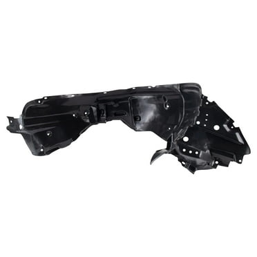 TRQ Front Right Inner Fender Liner Black Passenger Side Fits Select 2002-2010 Lexus SC430 LX1249103 LX1249129