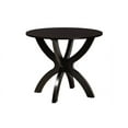thumbnail image 4 of Baxton Studio Trine Modern Espresso Brown Faux Leather and Wood 5-Piece Dining Set, 4 of 7