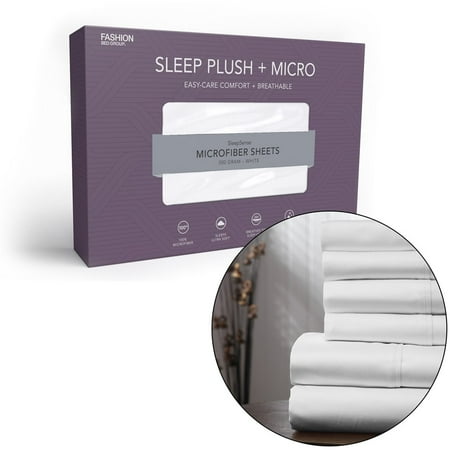 Fashion Bed Group Sleep Plush + Micro Sheet Set