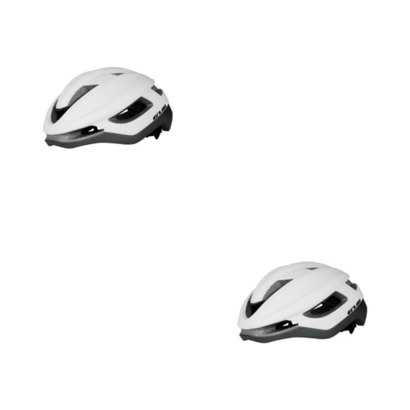 Sombrero de seguridad Yuarrent casco de bicicleta Blanco mate-gris 2Conjunto