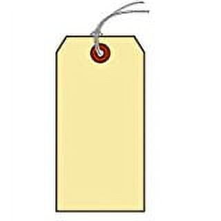 Shipping Tag, Med. Wt.,MANILLA , Sz #3, Box of 1000, Looped String