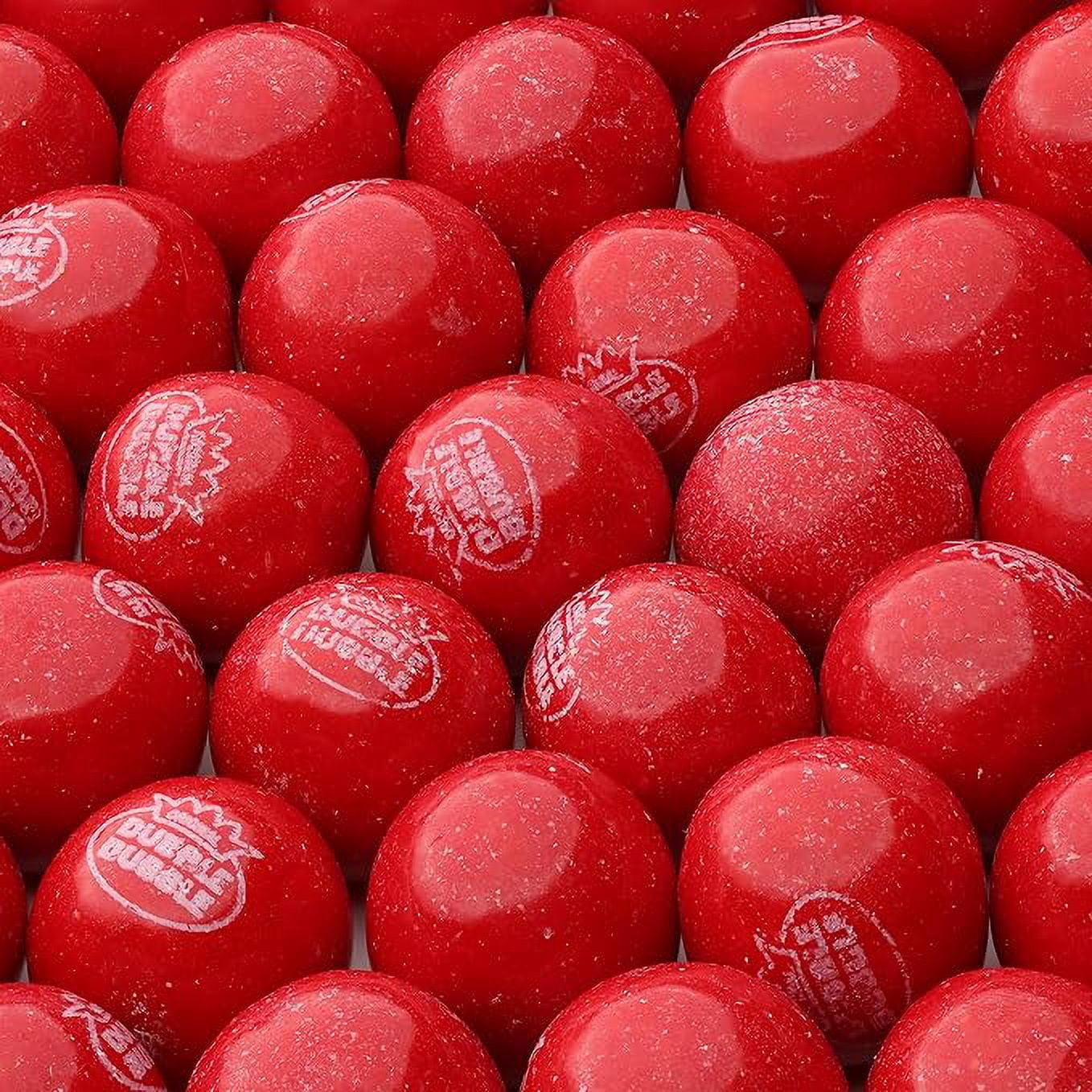 Gumballs for Gumball Machine - 1 Inch Large Gumballs - Cherry Flavored Bubble Gum Red Gumballs - 15 Lb Large Gumballs Bulk Box - 850 Pcs Gumball Machine Refills - Kids Gum - Gum Balls