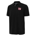 thumbnail image 2 of Men's Antigua Black/Gray New York Giants Era Polo, 2 of 3