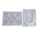 thumbnail image 1 of 2 placas de diseño creativo DIY para hacer joyas, cuentas, pulseras y collares (idioma chino e inglés aleatorio)., 1 of 6