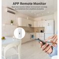 thumbnail image 5 of Capteur de Température et d'Humidité WiFi Intérieur, Hygromètre Intelligent pour Alertes à Distance, Surveillance Haute Précision, Design Facile à Placer, 5 of 5