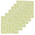thumbnail image 2 of Trellis Peridot Cotton Napkin Set of 6, 2 of 4