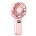 thumbnail image 1 of Dsscvnef Small Fan Mini Portable Rechargeable Digital Night Light Power Bank Handheld Small Fan Rechargeable Portable Small Fan, 1 of 7