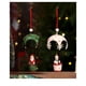 thumbnail image 2 of Iron Santa Claus Hot Air Balloons Christmas Tree Ornament, Santa Hot Air Balloons, Festive Christmas Decoration, for Home, Outdoor Event, Wedding, Metal Frame, Foldable Design, for Living Room, 2 of 7