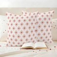 thumbnail image 3 of White Boho Geometric Outdoor Waterproof Pillow Covers, Modern Simple Aztec Ethnic Pattern Decorative Square Throw Pillowcase Sofa Cushion Sham for Patio/Couch/Chair, 26"x26" 2 Pack, 3 of 8