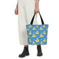 thumbnail image 5 of Honeii Cute Yellow Rubber Ducks Print Women Top Handle Satchel Handbags,Fashion Handbag,Messenger Tote Bag Purse for Women,Shoulder Bag Handbag for Travel, Work, 5 of 6