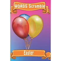 word scramble Easter: Word scramble game is one of the fun word search games for kids to play at your next cool kids party Paperback 1652949844 9781652949848 woopsnotes Publishing