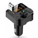 thumbnail image 2 of RV Coche Bluetooth Transmisor Fm Reproductor de MP3 Kit de adaptador de radio manos libres Cargador USB brillar Electrónica, 2 of 5