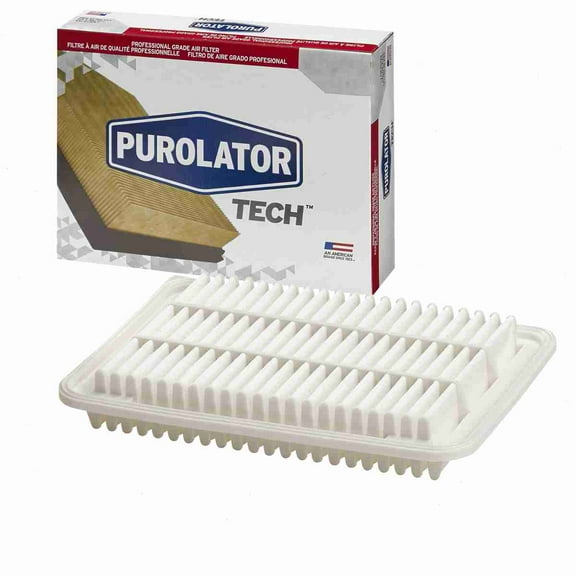 Purolator TECH Air Filter compatible with Toyota Camry 2.4L 2.5L L4 2007-2017