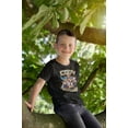 thumbnail image 2 of Cody Rhodes Three Pose Kids Boys Youth Black T-shirt, 2 of 4
