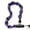 Purple, variant on KRYPTO KEEPER 785 INTEGRATEDCHAIN 32"RED