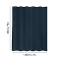 thumbnail image 3 of Xihbxyly Cortina de Ducha de Lunares de Doble Cara, Impermeable, Fácil de Limpiar, Separador de Ambientes para Baño, Poliéster Suave, Resistente para Uso Frecuente, 198 X 183 Cm., 3 of 6