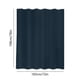 thumbnail image 3 of Double Sided Solid Colour Polka Dots Wafer Shower Curtain Water Proof Bathroom Bathroom Hole Shower Curtains, 3 of 6