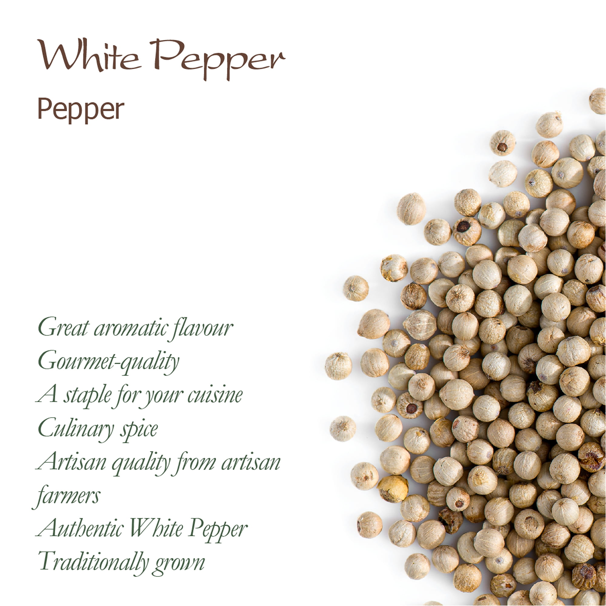 White Pepper vs. Black Pepper: What's the Difference?