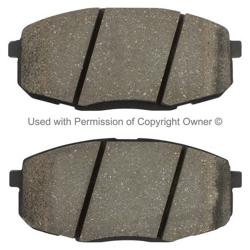 Mpa Electrical 1003-1397C Quality Built Disc Brake Pad Set Black Series,