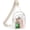 Brown and White, variant on Clear Sling Bag for Stadium Events, Clear Purse for Women, Stadium Approved Crossbody Handbag for Concerts Sports Fan