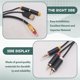thumbnail image 5 of Cable de ConversióN Audio Digital A AnalóGico, SPDIF Digital/óPtico y Coaxial AnalóGico L/R EstéReo AUX 3,5 Mm, 5 of 10